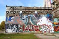 HDR Graffiti streetart straatkunst art kunst urbex urban urbain belgie belgium belgique mural murals vandalisme street roa